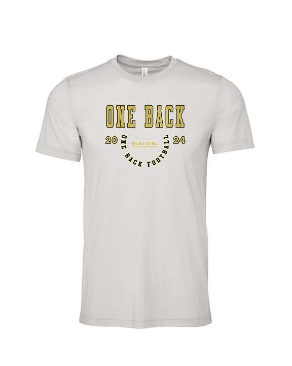 One Back Football Swoop - Tri-Blend Shirt