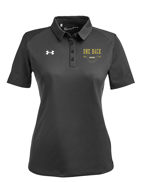 One Back Football Swoop - Under Armour Ladies Tech Polo
