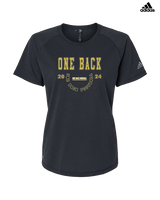 One Back Football Swoop - Womens Adidas Performance Shirt