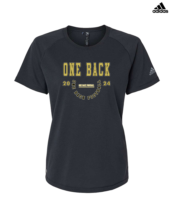 One Back Football Swoop - Womens Adidas Performance Shirt
