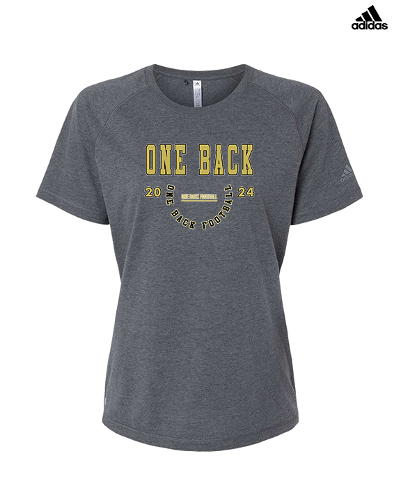 One Back Football Swoop - Womens Adidas Performance Shirt