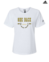 One Back Football Swoop - Womens Adidas Performance Shirt