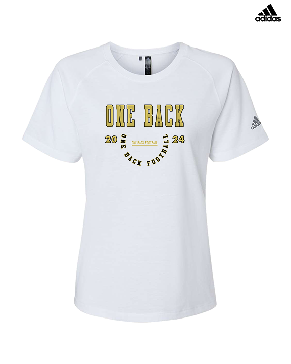 One Back Football Swoop - Womens Adidas Performance Shirt