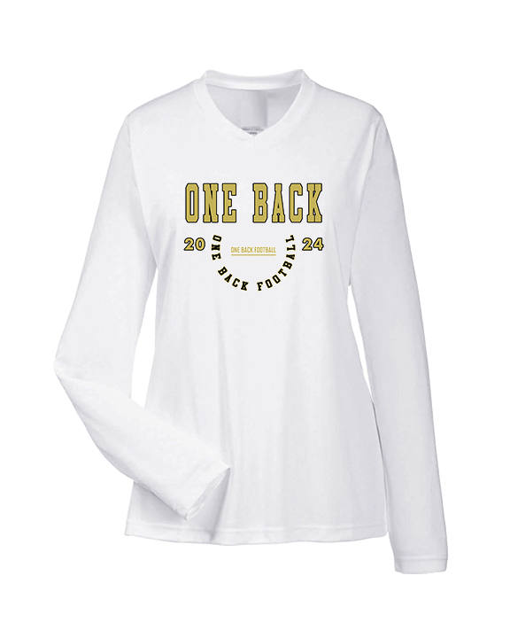 One Back Football Swoop - Womens Performance Longsleeve
