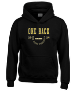 One Back Football Swoop - Youth Hoodie