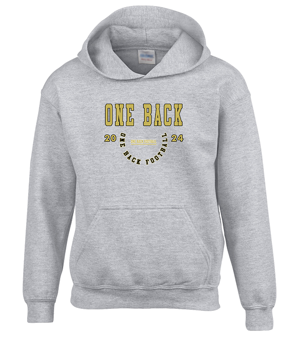 One Back Football Swoop - Youth Hoodie