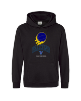 Santa Ana Valley HS Falcons Fire - Cotton Hoodie