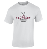 Prairie Ridge HS Lacrosse - Cotton T-Shirt