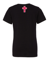 Orange Lutheran HS Softball Double Shield - Youth T-Shirt