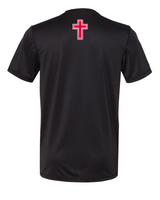 Orange Lutheran HS Softball Double Main Logo - Adidas Men's Performance Shirt