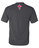 Orange Lutheran HS Softball Double Shield - Performance T-Shirt
