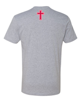 Orange Lutheran HS Softball Double Shield - Cotton T-Shirt
