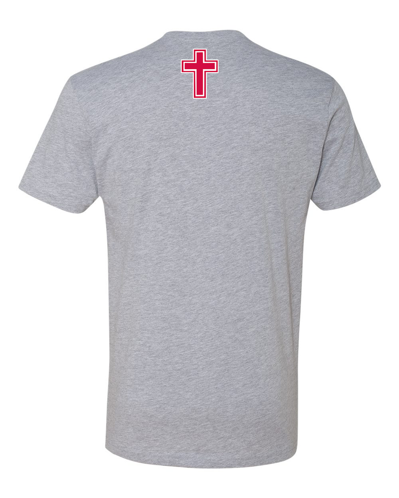 Orange Lutheran HS Softball Double Main Logo - Select Cotton T-Shirt