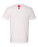 Orange Lutheran HS Softball Double Shield Logo - Select Cotton T-Shirt