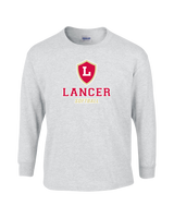 Orange Lutheran HS Softball Main Logo - Mens Basic Cotton Long Sleeve