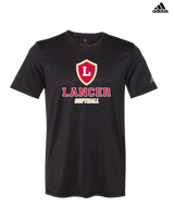 Orange Lutheran HS Softball Double Main Logo - Adidas Men's Performance Shirt