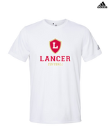 Orange Lutheran HS Softball Double Main Logo - Adidas Men's Performance Shirt