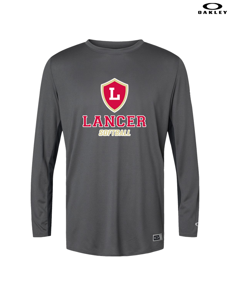 Orange Lutheran HS Softball Main Logo - Oakley Hydrolix Long Sleeve