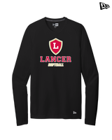 Orange Lutheran HS Softball Main Logo - New Era Long Sleeve Crew