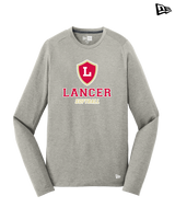 Orange Lutheran HS Softball Main Logo - New Era Long Sleeve Crew