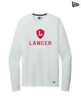 Orange Lutheran HS Softball Main Logo - New Era Long Sleeve Crew