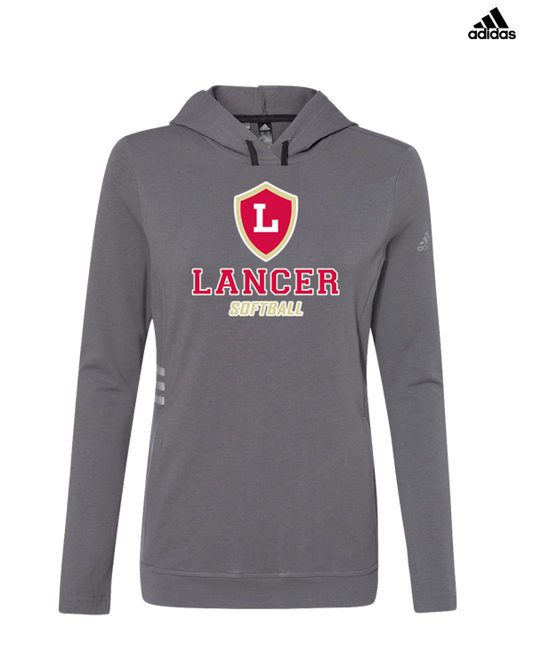 Orange Lutheran HS Softball Main Logo - Adidas Women's Lightweight Hooded Sweatshirt