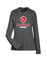 Orange Lutheran HS Softball Main Logo - Womens Performance Long Sleeve