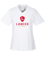 Orange Lutheran HS Softball Double Main Logo - Womens Performance Shirt