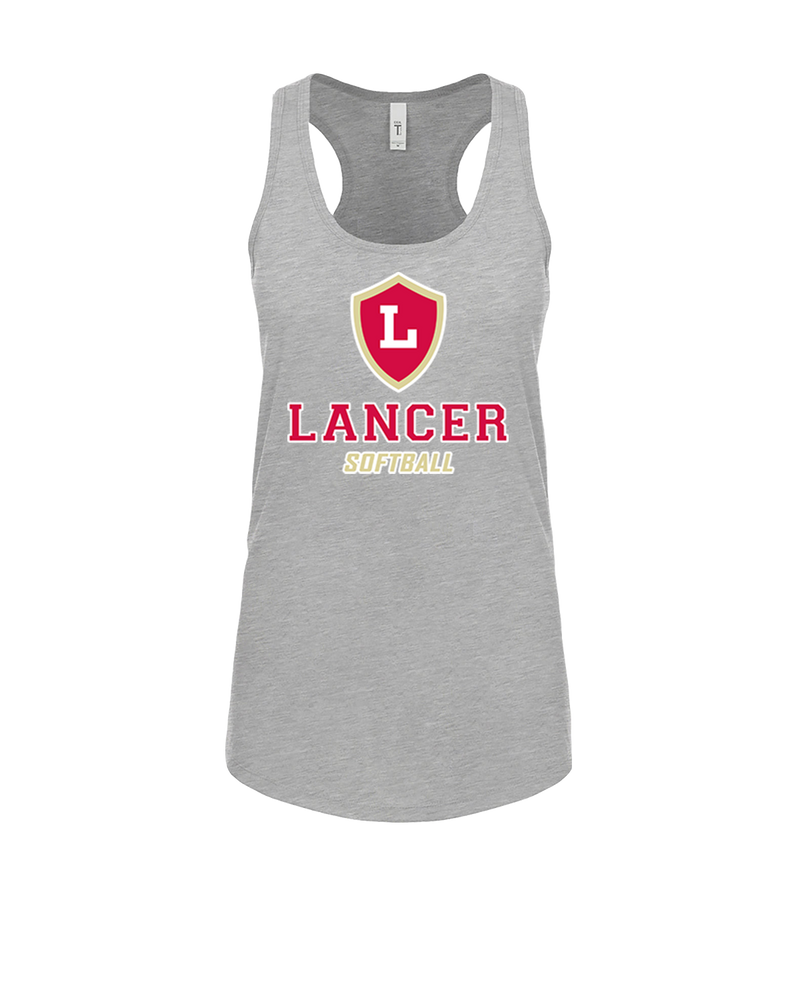 Orange Lutheran HS Softball Main Logo - Womens Tank Top
