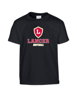 Orange Lutheran HS Softball Double Main Logo - Youth T-Shirt