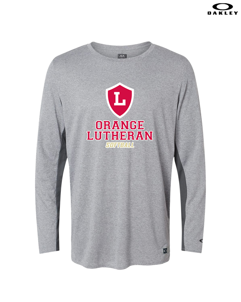 Orange Lutheran HS Softball Shield - Oakley Hydrolix Long Sleeve