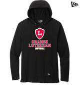 Orange Lutheran HS Softball Shield - New Era Tri Blend Hoodie