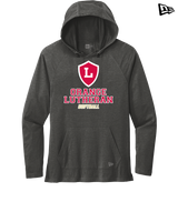 Orange Lutheran HS Softball Shield - New Era Tri Blend Hoodie