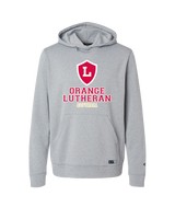 Orange Lutheran HS Softball Shield - Oakley Hydrolix Hooded Sweatshirt