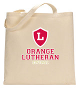Orange Lutheran HS Softball Shield - Tote Bag