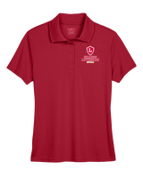 Orange Lutheran HS Softball Shield - Womens Polo