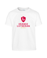 Orange Lutheran HS Softball Double Shield - Youth T-Shirt