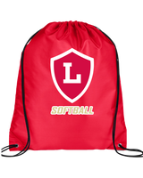 Orange Lutheran HS Softball Shield Logo - Drawstring Bag