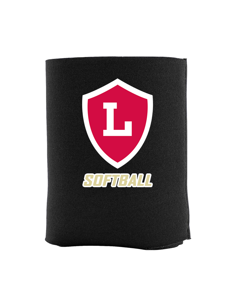 Orange Lutheran HS Softball Shield Logo - Koozie