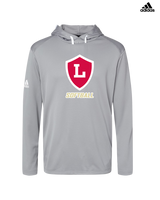 Orange Lutheran HS Softball Shield Logo - Adidas Men's Hooded Sweatshirt