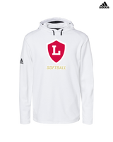Orange Lutheran HS Softball Shield Logo - Adidas Men's Hooded Sweatshirt