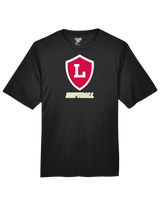 Orange Lutheran HS Softball Double Shield Logo - Performance T-Shirt