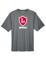 Orange Lutheran HS Softball Double Shield Logo - Performance T-Shirt