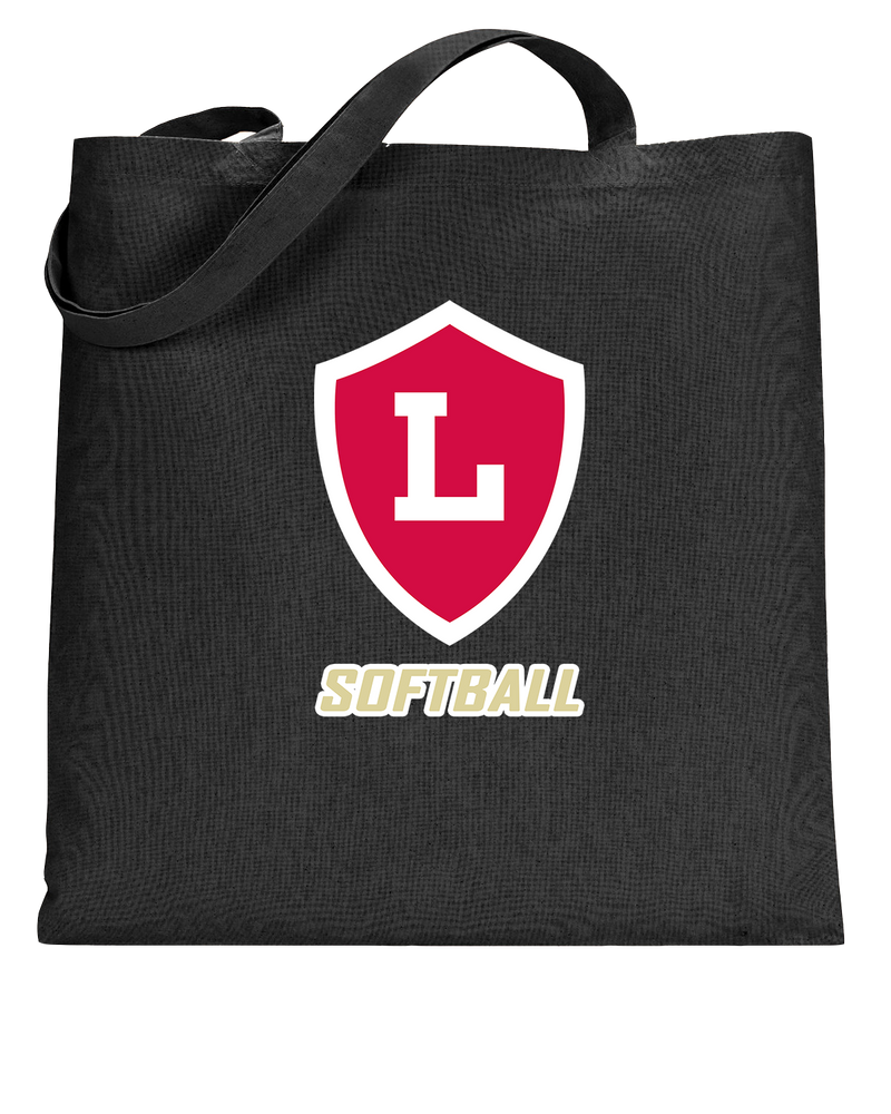 Orange Lutheran HS Softball Shield Logo - Tote Bag