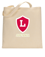 Orange Lutheran HS Softball Shield Logo - Tote Bag