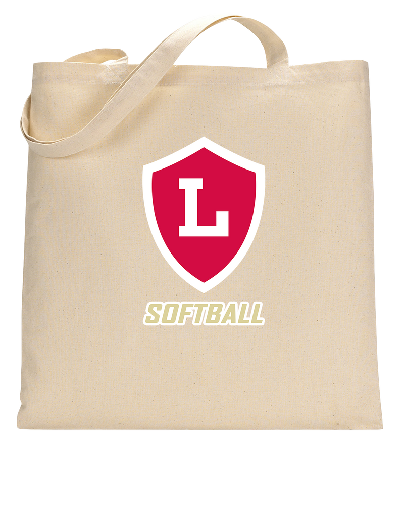 Orange Lutheran HS Softball Shield Logo - Tote Bag