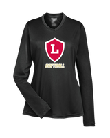 Orange Lutheran HS Softball Shield Logo - Womens Performance Long Sleeve