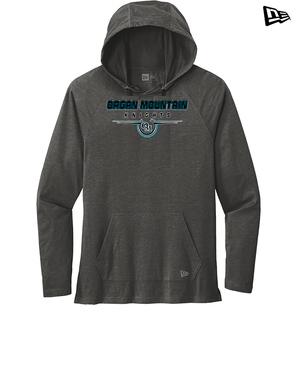 Organ Mountain HS Football Design - New Era Tri-Blend Hoodie