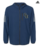 Ovid-Elsie HS Athletics Logo - Mens Adidas Full Zip Jacket