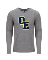 Ovid-Elsie HS Athletics Logo - Tri-Blend Long Sleeve